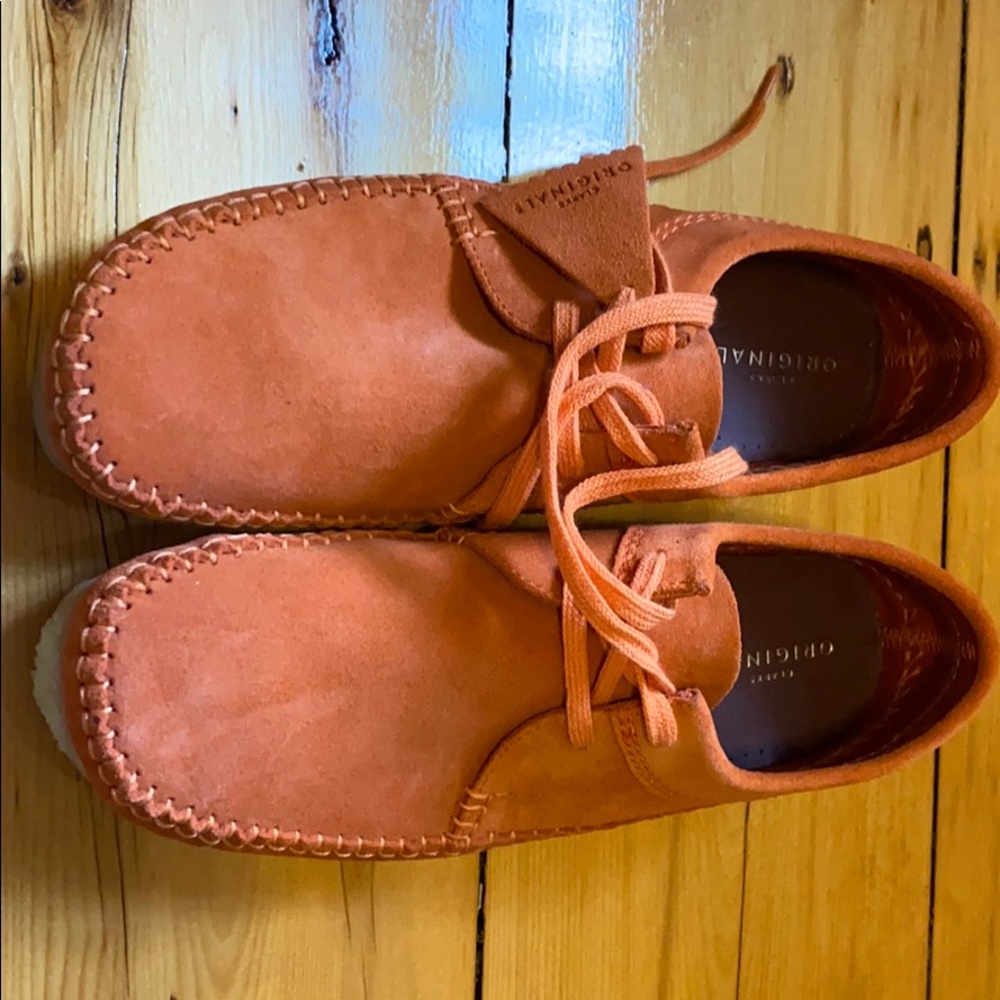 Orange Clarks Weavers